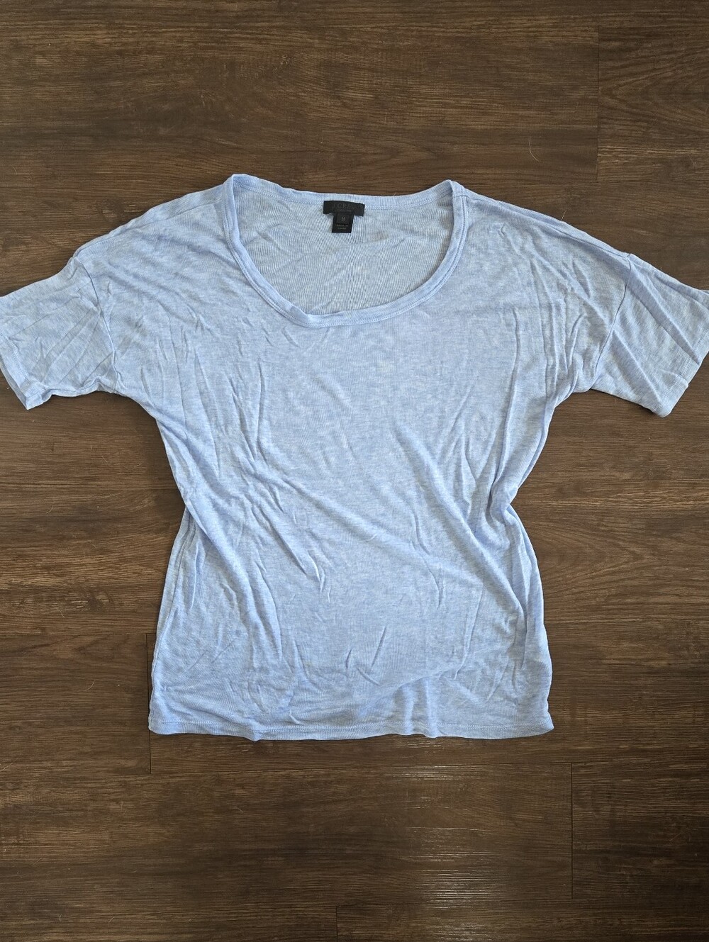 J. Crew Collection Cashmere Tencel Blend Featherweight Tee M